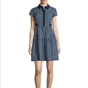 DVF Skylar Peace Palm Shirtdress
